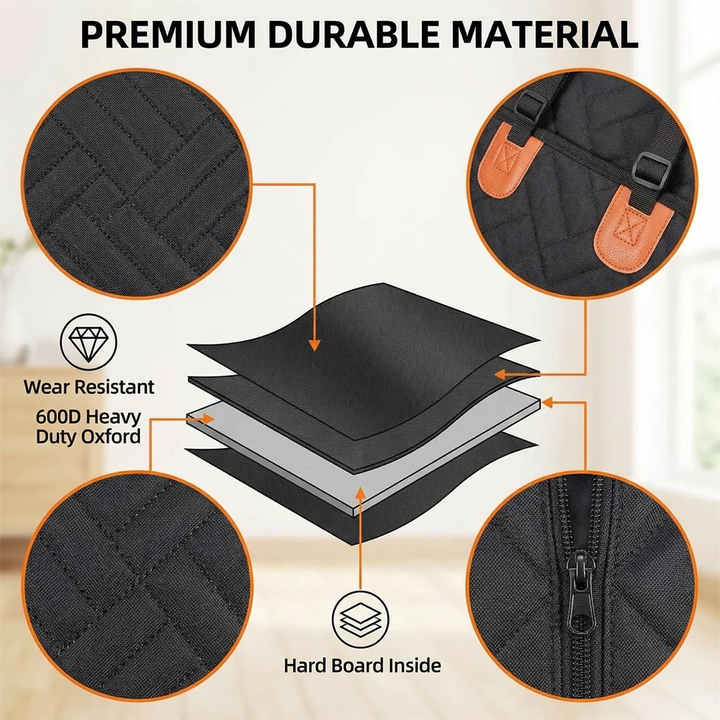 Furgone™ Convertible Car Bed for Dogs
