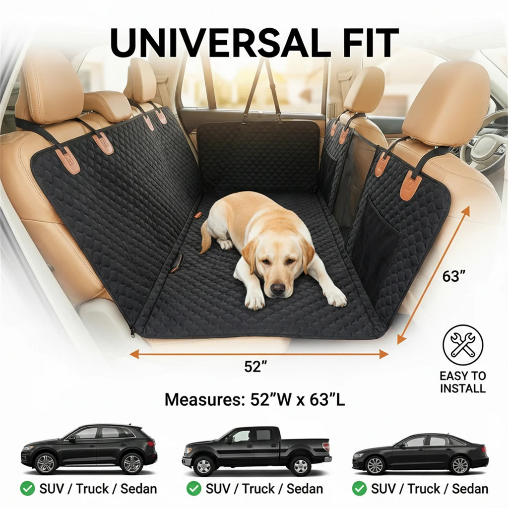 Furgone™ Convertible Car Bed for Dogs
