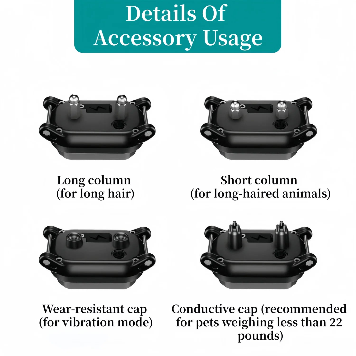 Furgone™ 800m Digital Dog Training Collar Waterproof Rechargeable Remote Control Pet with LCD Display for All Size Shock Vibration Sound