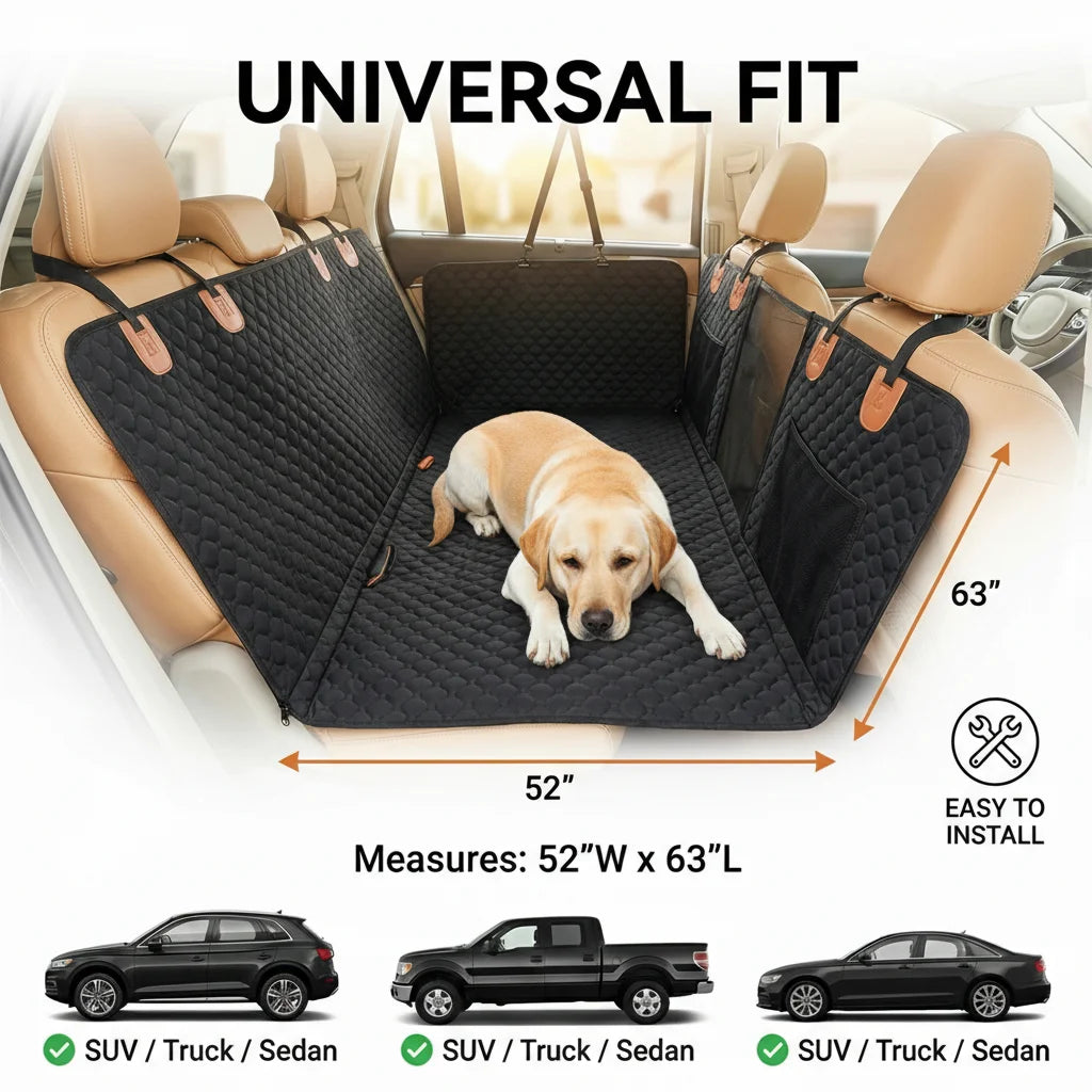 Furgone™ Convertible Car Bed for Dogs