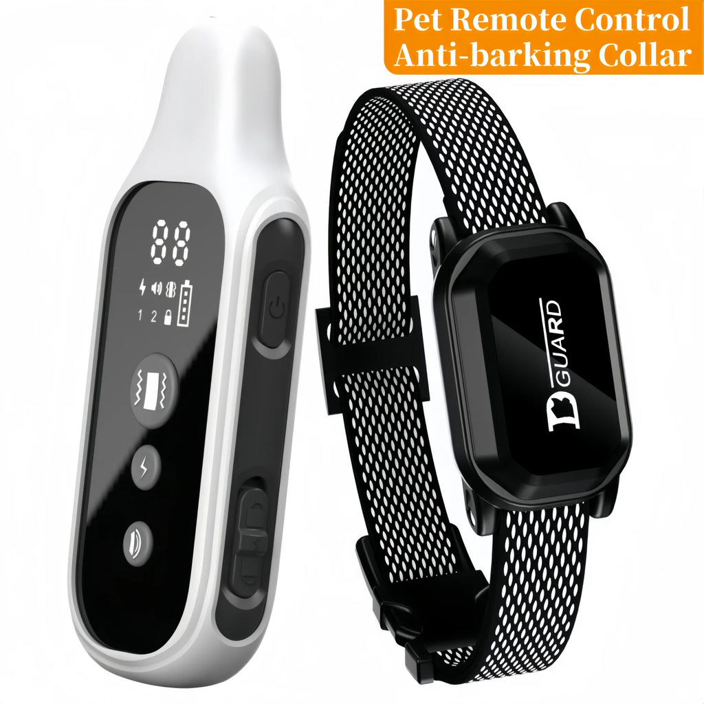 Furgone™ 800m Digital Dog Training Collar Waterproof Rechargeable Remote Control Pet with LCD Display for All Size Shock Vibration Sound