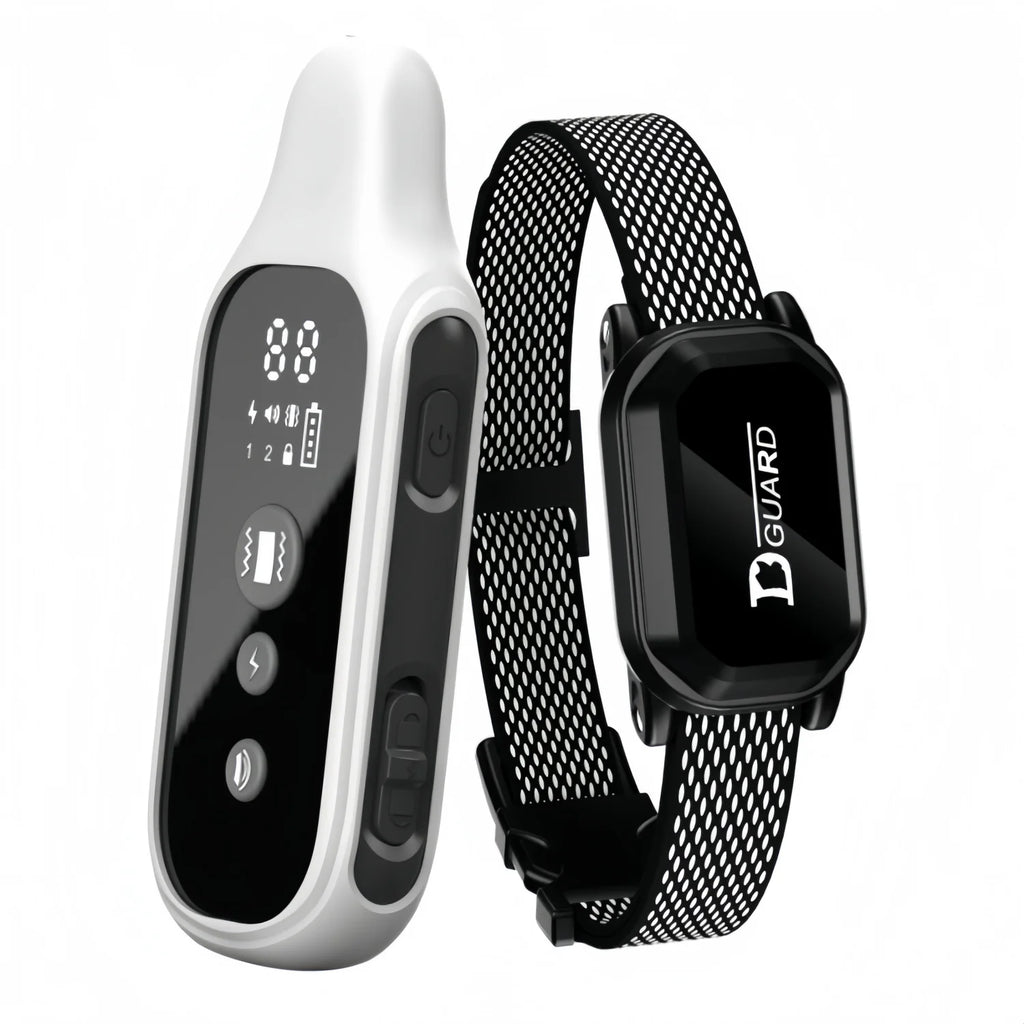 Furgone™ 800m Digital Dog Training Collar Waterproof Rechargeable Remote Control Pet with LCD Display for All Size Shock Vibration Sound