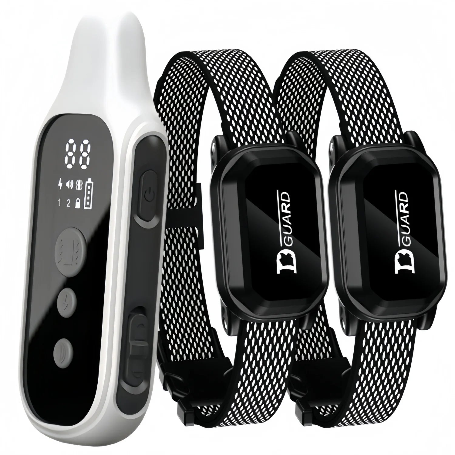 Furgone™ 800m Digital Dog Training Collar Waterproof Rechargeable Remote Control Pet with LCD Display for All Size Shock Vibration Sound