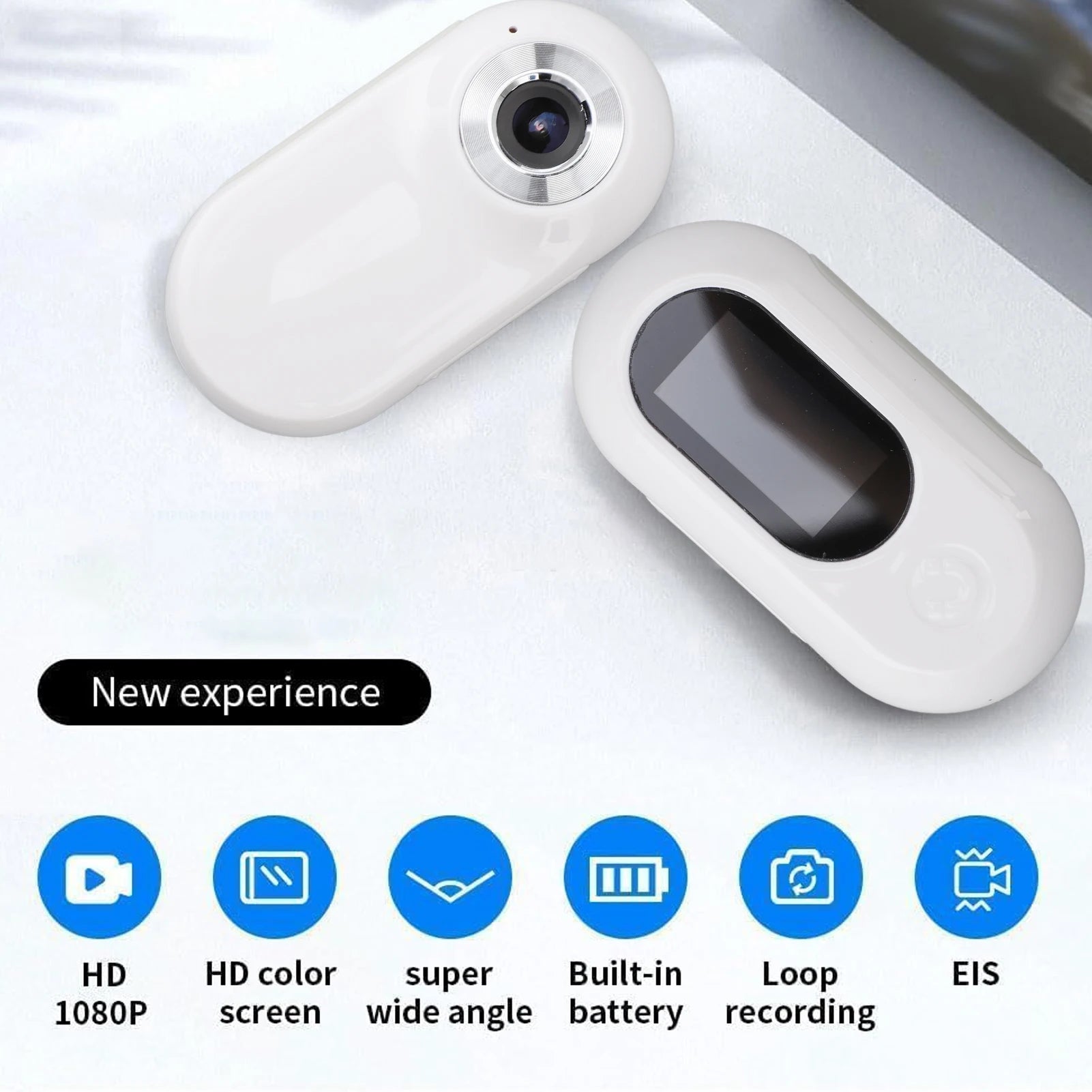 Furgone™ Pet Collar Camera for Videos and Photos HD 1080P 170° Wide Angle